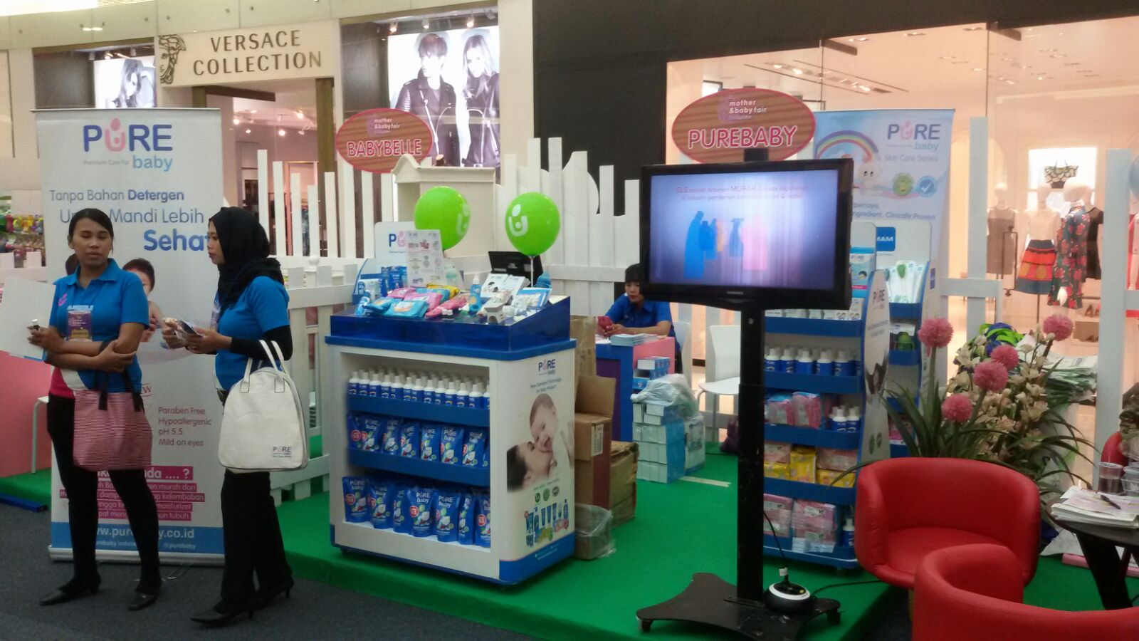 Event Purekids di Mother & Baby Fair ( Surabaya ) 2015